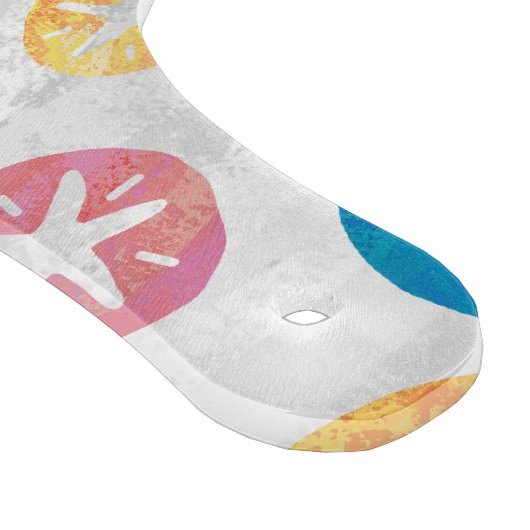 サンドドルイエローレッドブルー カッティングボード (角)