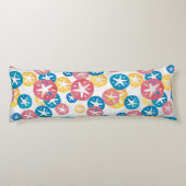 サンドドルイエローレッドブルー ボディピロー (裏面)