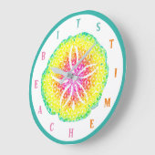 サンドドルウォールクロック ラージ壁時計 (傾斜)