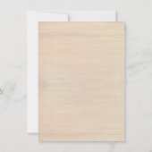 サンドドルウッドビーチウォーズ記念日招待状 招待状 (裏面)