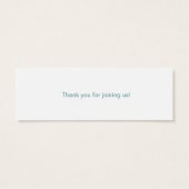 サンドドルギフトラベル (裏面)