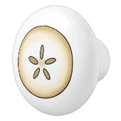 サンドドルコーストビーチハウス セラミックノブ (右)