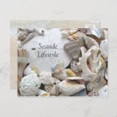 サンドドルシーサイドライフスタイルニューアドル 案内ポストカード (正面/裏面)