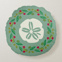 サンドドルシーシェルクリスマスリース