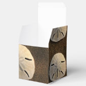 サンドドルシーシェルパーティー好意カスタムギフトボックス フェイバーボックス (オープン)