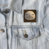 サンドドルシーシェルフォトボタンのカスタムピン 缶バッジ (インサイチュ)