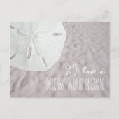 サンドドルニューアドレス発表はがき 案内ポストカード (正面)