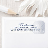 サンドドルネイビーブルー ラベル (インサイチュ)