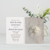 サンドドルバースデーパーティーのための彼の招待状 招待状 (スタンド正面)