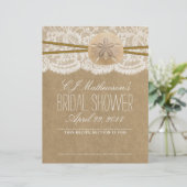 サンドドルビーチブライダルシャワーレシピ分周器 (スタンド正面)