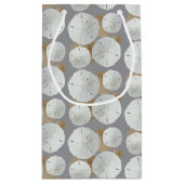 サンドドルビーチ結婚式歓迎 スモールペーパーバッグ (裏面)