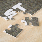 サンドドルフォトウェットサンドビーチ自然沿岸 ジグソーパズル (側面)