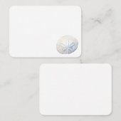 サンドドルフォトフラットノートカード ノートカード (正面/裏面)