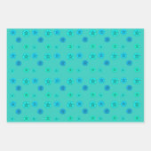 サンドドルブルー ラッピングペーパーシート (正面3)