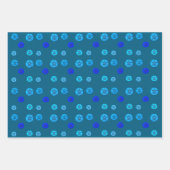 サンドドルブルー ラッピングペーパーシート (正面)