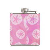 サンドドルホワイトとピンク フラスク (裏面)