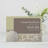 サンドドルレース、ヴィンテージビーチ日付を保存 セーブザデート (スタンド正面)