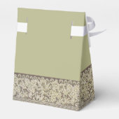 サンドドルレース、ヴィンテージビーチ結婚式 フェイバーボックス (裏面サイド)