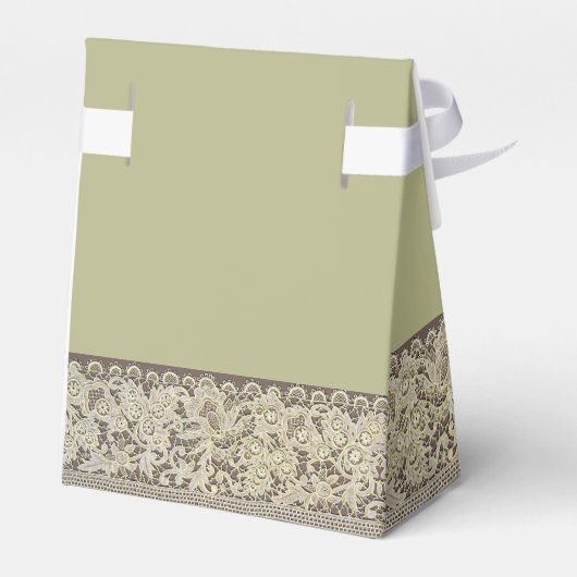 サンドドルレース、ヴィンテージビーチ結婚式 フェイバーボックス (裏面サイド)