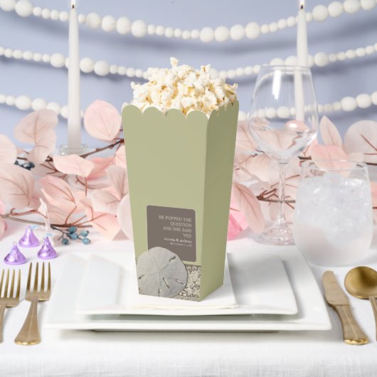 サンドドルレース、ヴィンテージビーチ結婚式 フェイバーボックス (ウェディング)