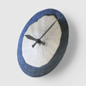 サンドドル喜び ラウンド壁時計 (傾斜)