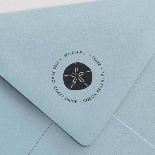 サンドドル差出人住所 セルフインキングスタンプ