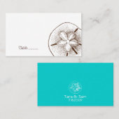 サンドドル座席表 プレイスカード (正面/裏面)