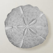 サンドドル装飾用クッション ラウンドクッション (裏面)