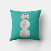 サンドドル雪だるま クッション (裏面)