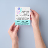 サンドドル、ヒトデ、シーホース、旅行代理店 チラシ (手)