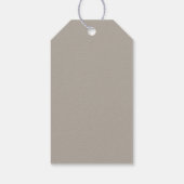 サンドドル、海ブルービーチ結婚式の好意 ギフトタグ (裏面)