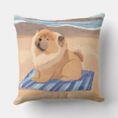 サンドノースシーチャウチャウ装飾用クッション クッション (裏面)