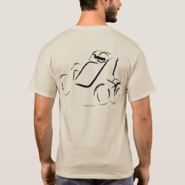 サンドバックのスプリントカー01 ブラック Tシャツ
