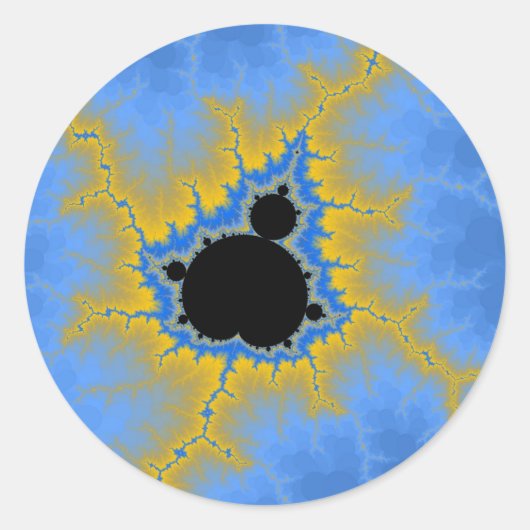 サンドバンクステッカー ラウンドシール (正面)
