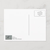 サンドパイパーのポーズ ポストカード (裏面)