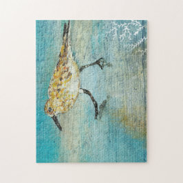 サンドパイパーコースタルバードビーチ海 ジグソーパズル