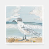 サンドパイパーサマーナプキン スタンダードランチョンナプキン (正面)