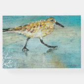 サンドパイパーショアバード沿岸ビーチハウスゲストブック ゲストブック (裏面)