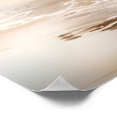 サンドパイパーバードアートプリントポスター ポスター (角)