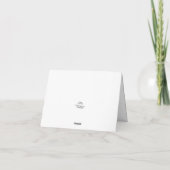 サンドパイパーポーズ サンキューカード (裏面)