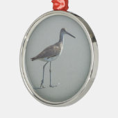 サンドパイパーポーズ メタルオーナメント (左)