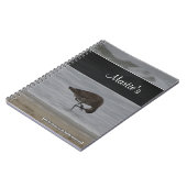 サンドパイパー弓ノート ノートブック (左側)