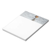 サンドパイパー鳥写真文房具紙 ノートパッド (回転)