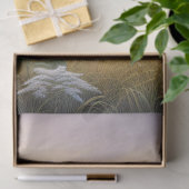 サンドヒルクレーンのカップルのデコパージュ 薄葉紙 (ギフト)