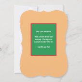 サンドヒルクレーンファミリー/サンキューカードフラットカード (裏面)