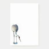 サンドヒルクレーン写真文具4x6ポストイットノート ポストイット (正面)