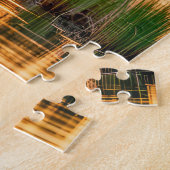 サンドヒルクレーン離陸 ジグソーパズル (側面)