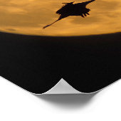 サンドヒルクレーン |国立野生生物保護区 ポスター (角)