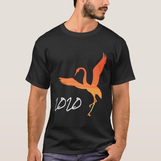 サンドヒルクレーン Tシャツ (正面)