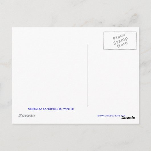 サンドヒルズ ポストカード (裏面)